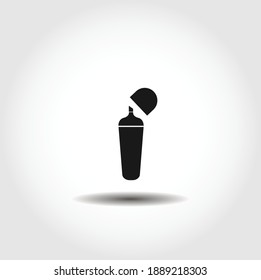 Waterproof Marking Pen Isolated Vector Icon. Marking Pen Design Element