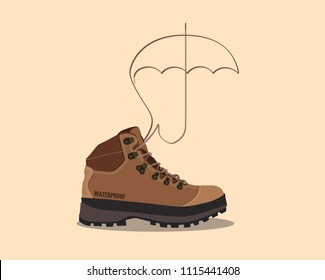 Waterproof outdoor boots