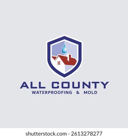 the waterproofing and mold logo ideas