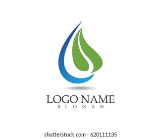 Water Drop Symbol Logo Design Template Stock Vector (Royalty Free ...