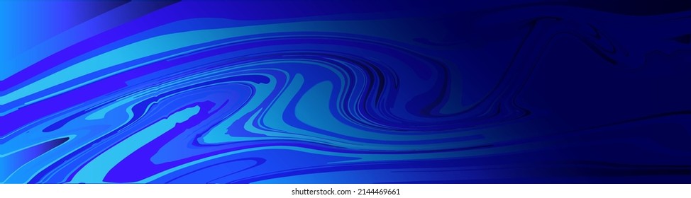 Watery light and dark blue vector background