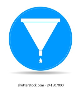 watewatering can vector icon. Flat vector illustrator 