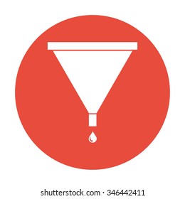 watewatering can vector icon. Flat design style eps 10