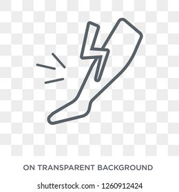 Watkins icon. Trendy flat vector Watkins icon on transparent background from Diseases collection. High quality filled Watkins symbol use for web and mobile