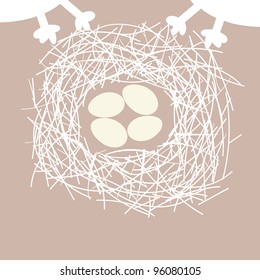 Wattled nest
