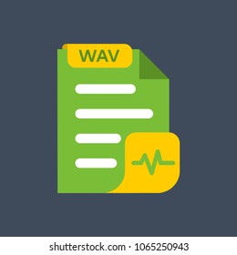 wav file type icon