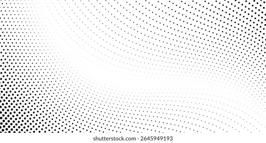 Wave 3d. Wave of particles. Futuristic point wave. Design for poster. Technology vector background. modern.