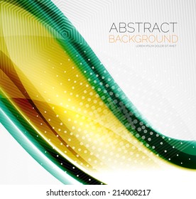 Diseño de diseño de banda ancha abstracta - fondo conceptual futurista de alta tecnología de negocios, fondo de pared, fondo