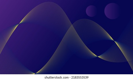 wave abstack gradient background color