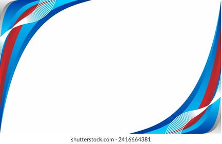 wave abstract art background template design