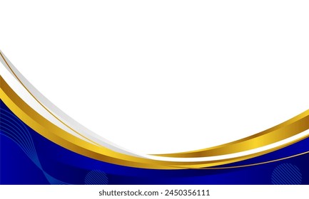 Wave abstract art background template