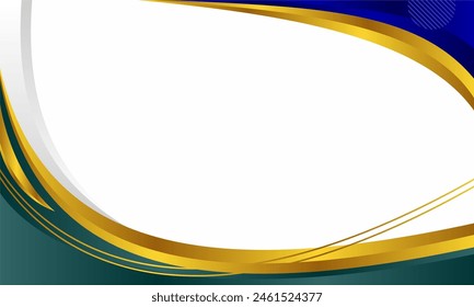 Wave abstract art background template