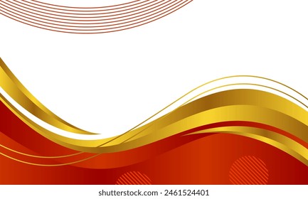 Plantilla de fondo de arte abstracto de onda
