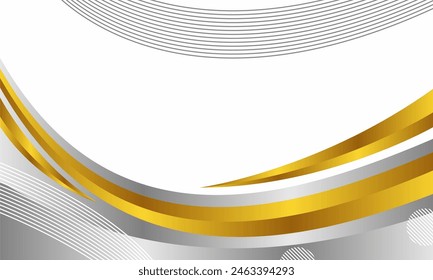 Wave abstract art background template