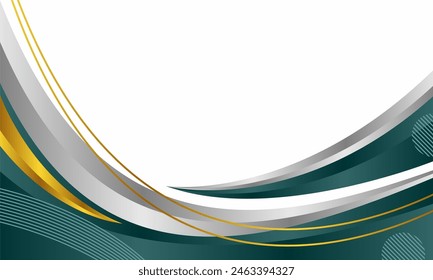Wave abstract art background template