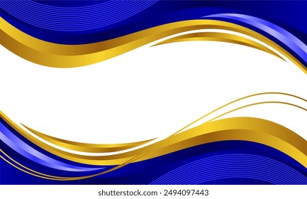 Plantilla de fondo de arte abstracto de onda