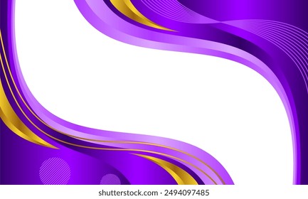 Wave abstract art background template