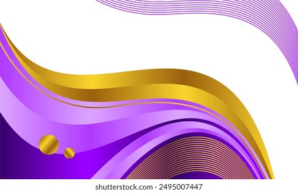 Plantilla de fondo de arte abstracto de onda
