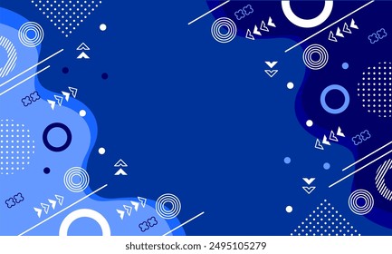 Wave abstrakte Kunst Hintergrund Vorlage
