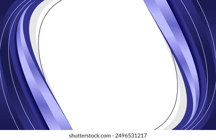 Wave abstract art background template