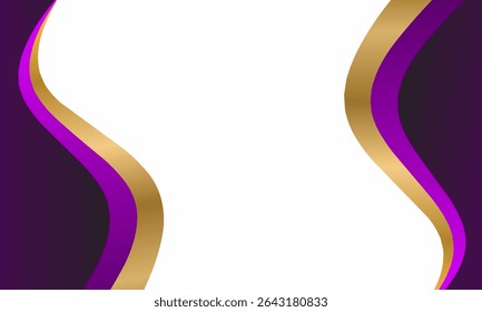 Wave abstract art background template