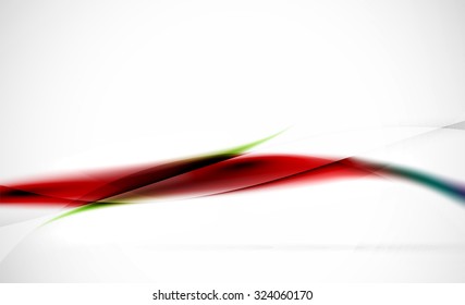 Wave abstract background. Business or hi-tech presentation template or advertising layout