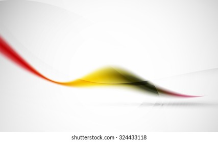 Wave abstract background. Business or hi-tech presentation template or advertising layout