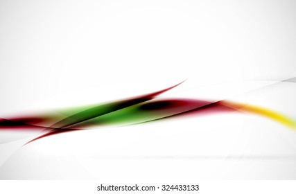 Wave abstract background. Business or hi-tech presentation template or advertising layout