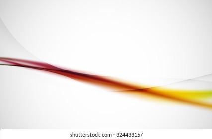 Wave abstract background. Business or hi-tech presentation template or advertising layout