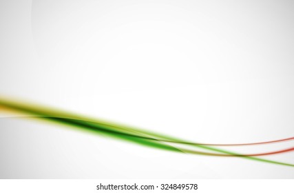 Wave abstract background. Business or hi-tech presentation template or advertising layout