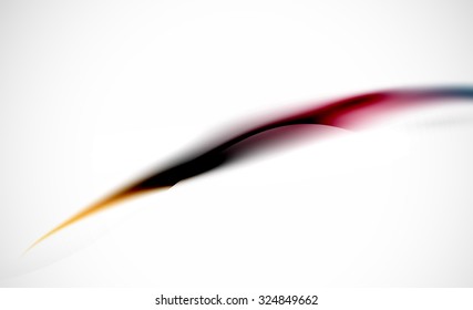 Wave abstract background. Business or hi-tech presentation template or advertising layout