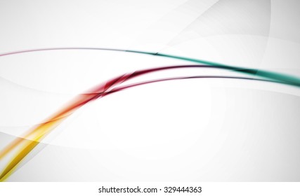 Wave abstract background. Business or hi-tech presentation template or advertising layout. Blue, red, purple colors