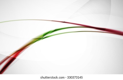 Wave abstract background. Business or hi-tech presentation template or advertising layout