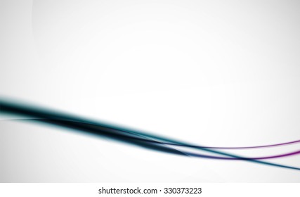 Wave abstract background. Business or hi-tech presentation template or advertising layout