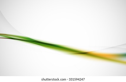 Wave abstract background. Business or hi-tech presentation template or advertising layout