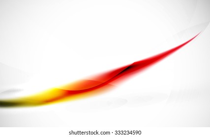 Wave abstract background. Business or hi-tech presentation template or advertising layout