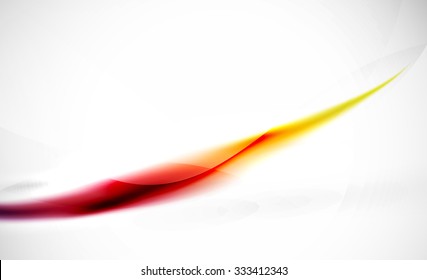 Wave abstract background. Business or hi-tech presentation template or advertising layout. Yellow, red, purple colors