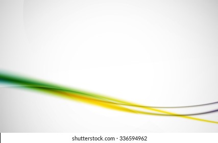 Wave abstract background. Business or hi-tech presentation template or advertising layout