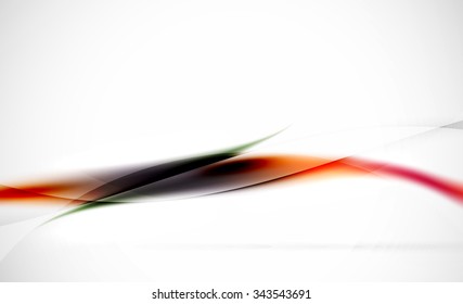 Wave abstract background. Business or hi-tech presentation template or advertising layout