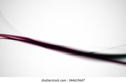 Wave abstract background. Business or hi-tech presentation template or advertising layout