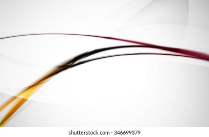 Wave abstract background. Business or hi-tech presentation template or advertising layout