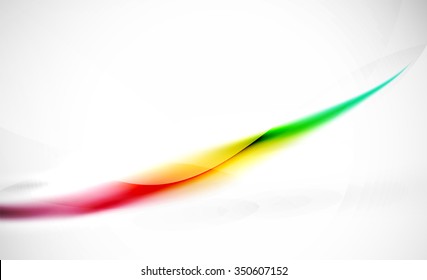 Wave abstract background. Business or hi-tech presentation template or advertising layout