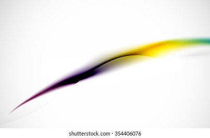 Wave abstract background. Business or hi-tech presentation template or advertising layout