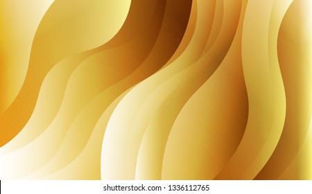 Wave Abstract Background. For Business Presentation Wallpaper, Flyer, Cover. Vector Illustration.