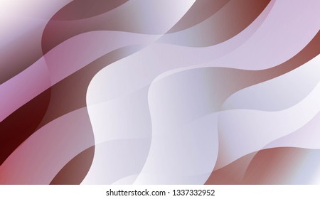 Wave Abstract Background. For Business Presentation Wallpaper, Flyer, Cover. Vector Illustration.