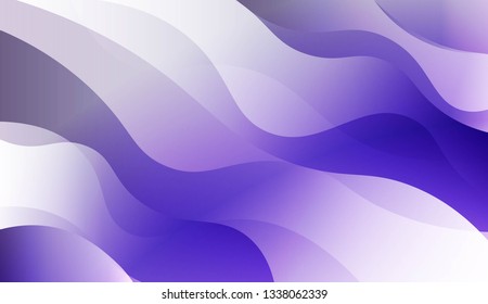 Wave Abstract Background. For Business Presentation Wallpaper, Flyer, Cover. Vector Illustration.