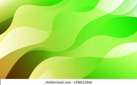 Wave Abstract Background. For Business Presentation Wallpaper, Flyer, Cover. Vector Illustration.