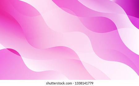 Wave Abstract Background. For Business Presentation Wallpaper, Flyer, Cover. Vector Illustration.