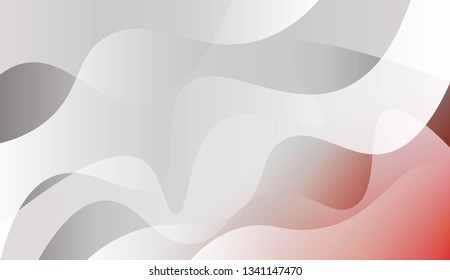 Wave Abstract Background. For Business Presentation Wallpaper, Flyer, Cover. Vector Illustration.
