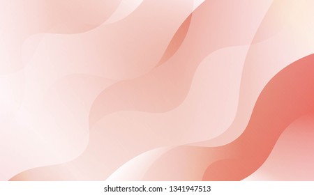 Wave Abstract Background. For Business Presentation Wallpaper, Flyer, Cover. Vector Illustration.